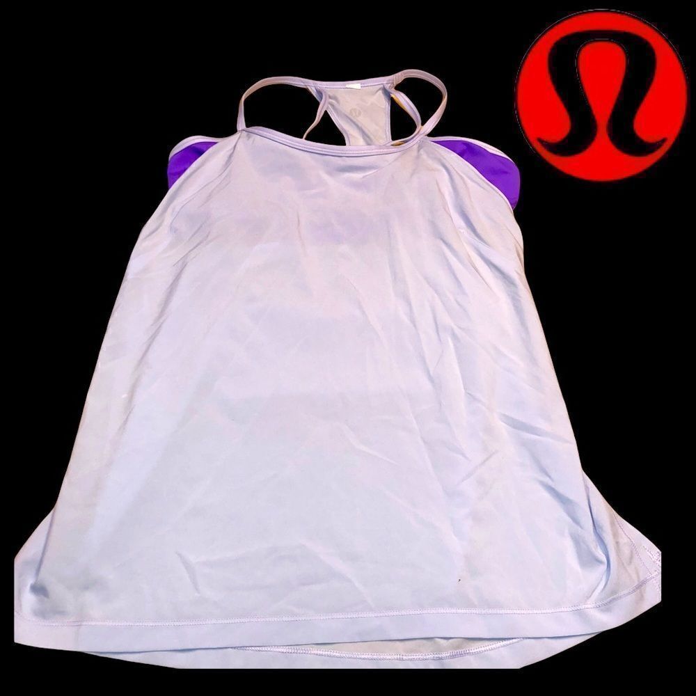 Lululemon periwinkle tank top